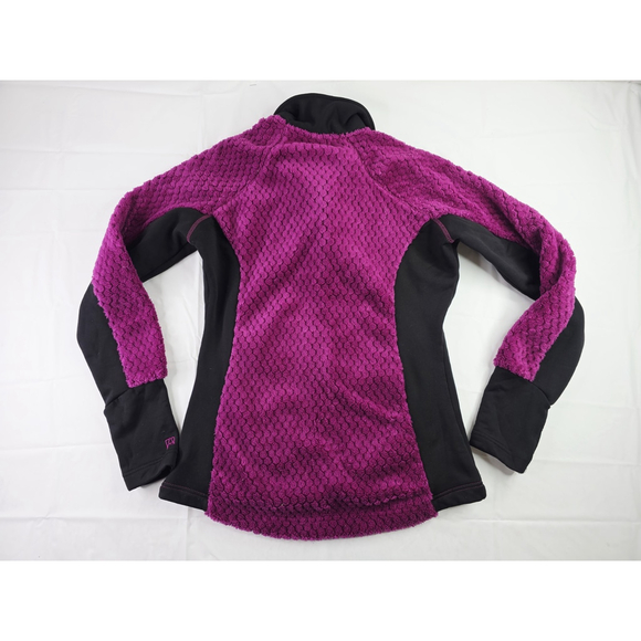 Women's Avalanche Fleece Full Zip Purple Sweater Jacket Size Medium - Picture 2 of 5